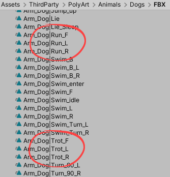 Animation list