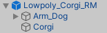 Corgi structure