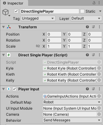 Direct single player