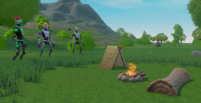 Eventing campsite