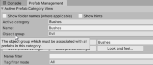 Groups associated with categories