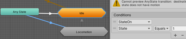 LocomLtion substate machine