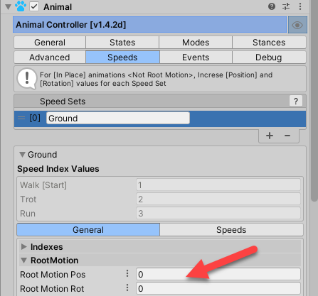 No root motion