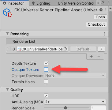 Opaque texture fix