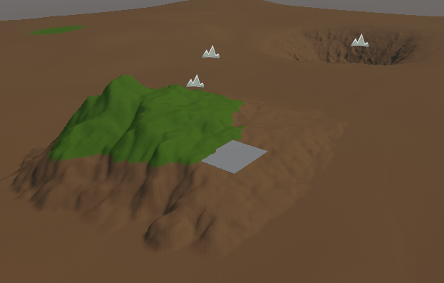 Scene surface