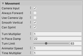 Turning parameters