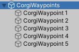 Waypoint list